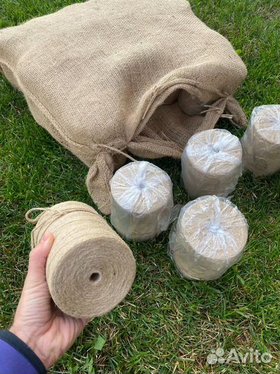 Шпагат джутовый 1,2 ктекс 840м