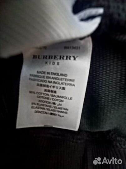 Шорты burberry оригинал рост 110см на 5 лет