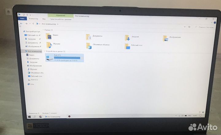 Ноутбук acer