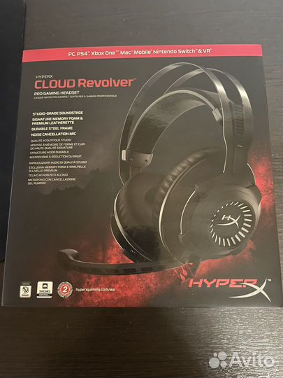 Hyperx cloud revolver новые