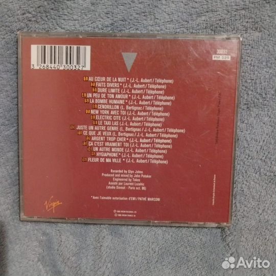 Cd диски фирменные рок группа Телефон