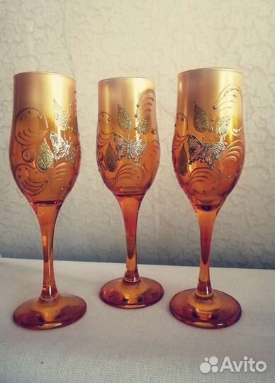 Фужеры 6 шт. Россия