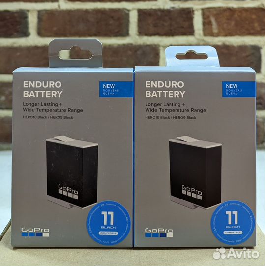 Аккумулятор Enduro для GoPro Hero9/10/11/12 Black