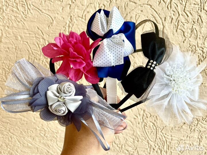 Ободок для волос на девочку для школы и не только