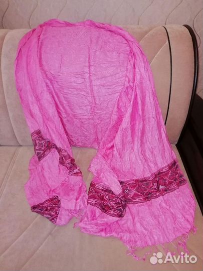 Новые лёгкие шарфики и тёплые палантины