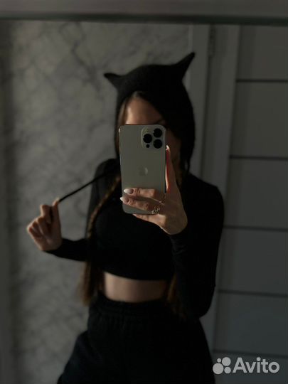 Чепчик с ушками