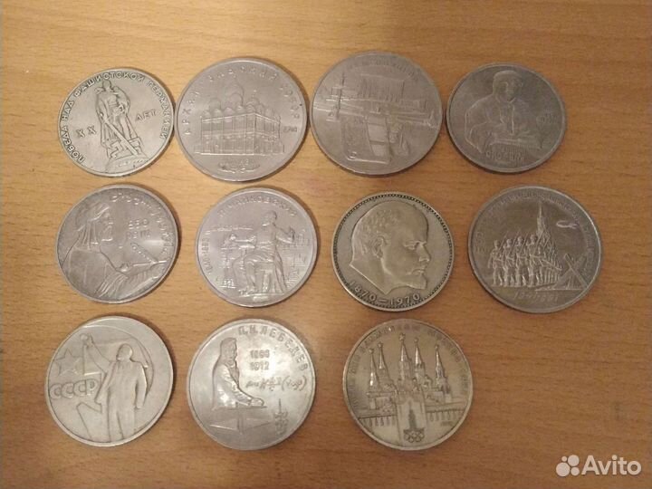 Юбилейные рубли СССР