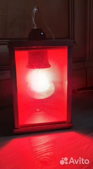 Фотофонарь красный СССР