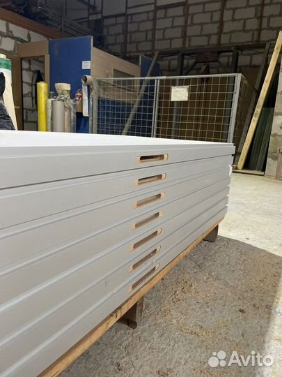 Скрытые межкомнатные двери под покраску