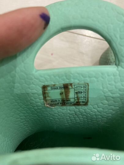 Резиновые сапоги crocs с7