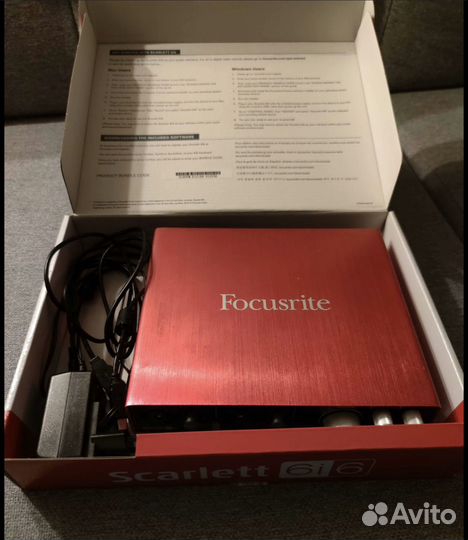 Focusrite scarlett 6i6