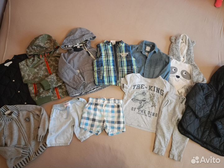 Вещи пакетом на мальчика 92 98