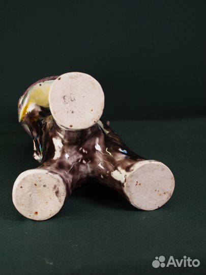 Фарфоровая статуэтка Попугай. Франция