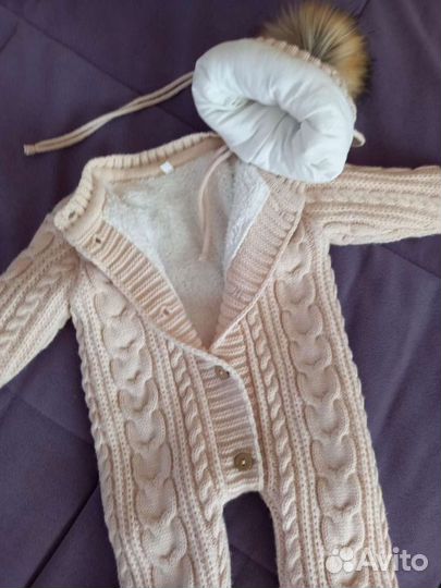 Конверт на выписку зимний для девочки и мальчика