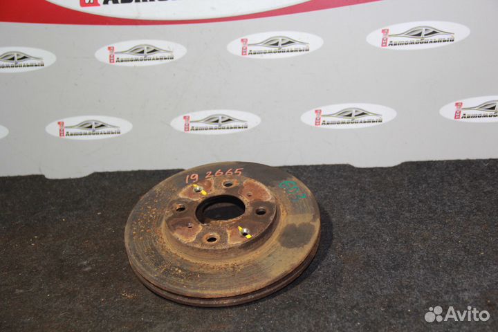 Тормозной диск перед c Honda Fit GD1 L13A