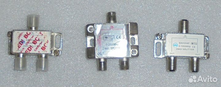 Делитель разветвитель сплитер 1на2
