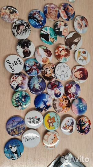 Значки kpop аниме