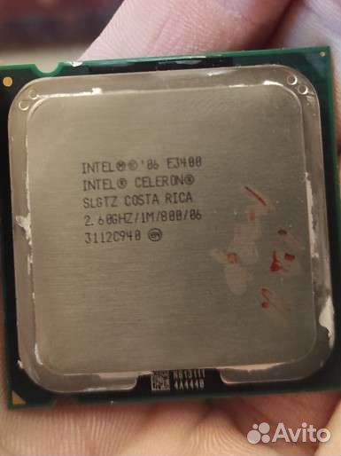 Процессор intel e3400