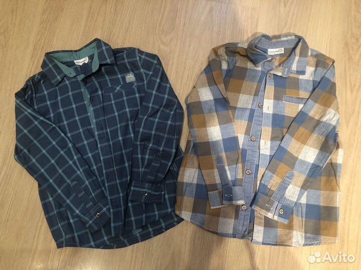 Рубашки для мальчика 122