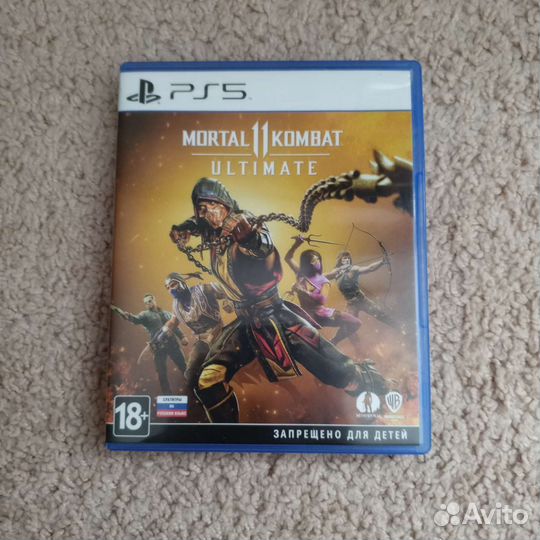 Диск Mortal Kombat 11 Ultimate для ps5