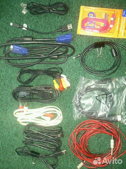 Различные интерфейсные,видео, аудио кабеля