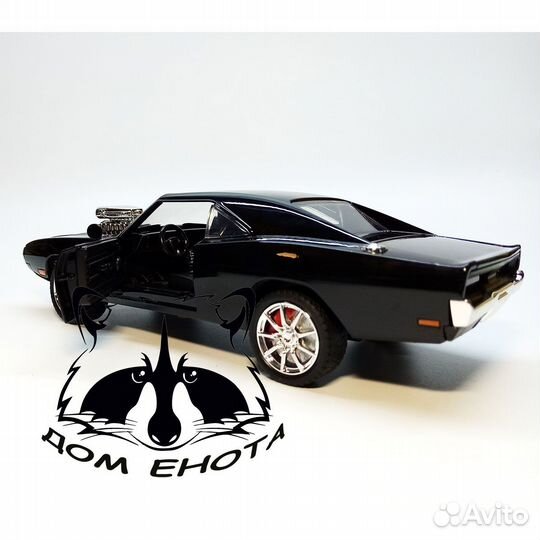 Машина Доминика Торетто Форсаж. Металлическая моде