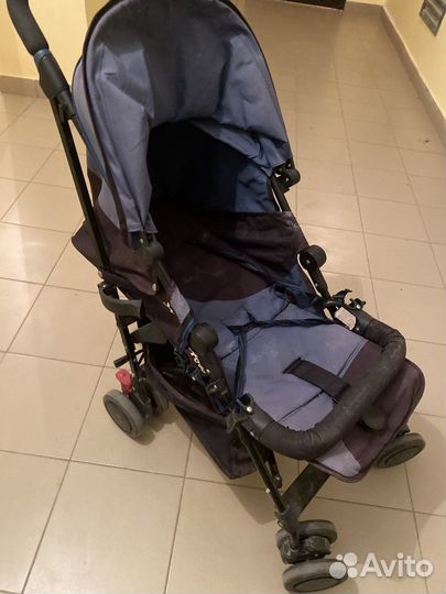 Коляска прогулочная трость silver cross pop