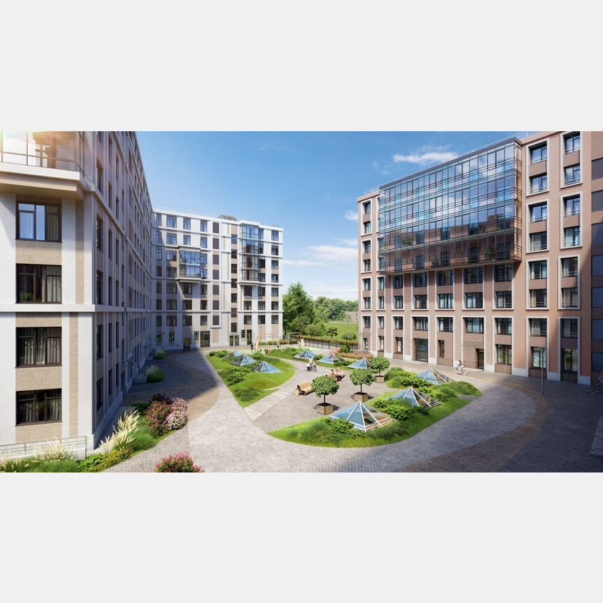 2-к. квартира, 64 м², 5/8 эт.