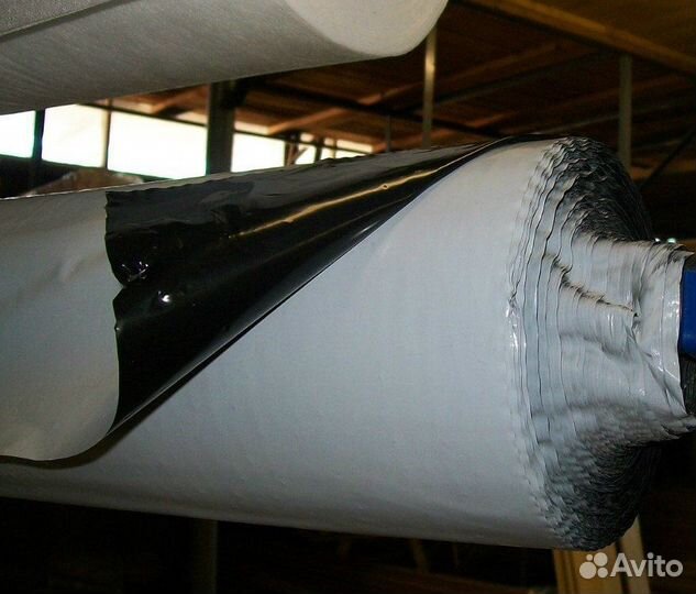 Пленка мульчирующая черно-белая шириной 1.2 метра