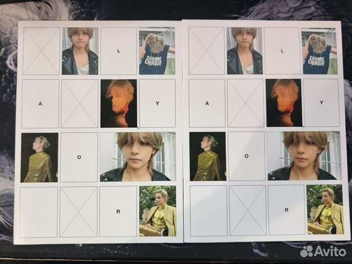 Карты и фотобуки Техен Bts