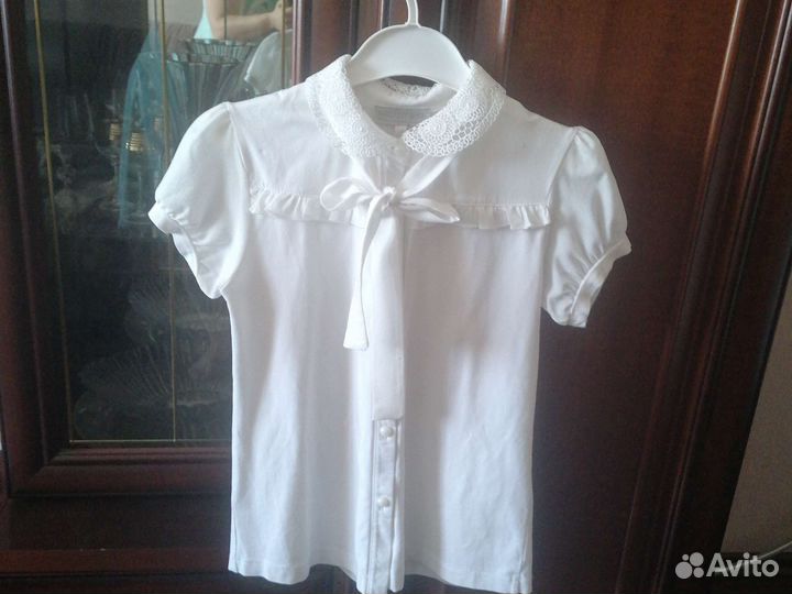 Блузка школьная р146