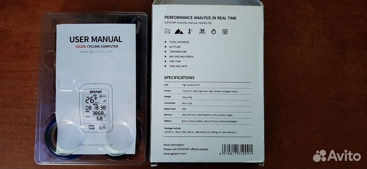 GPS Велосипедный компьютер