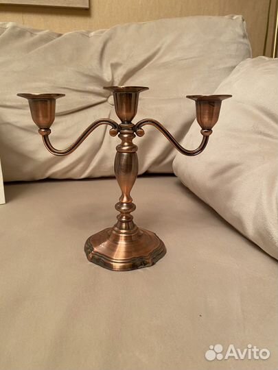 Подсвечник металлический