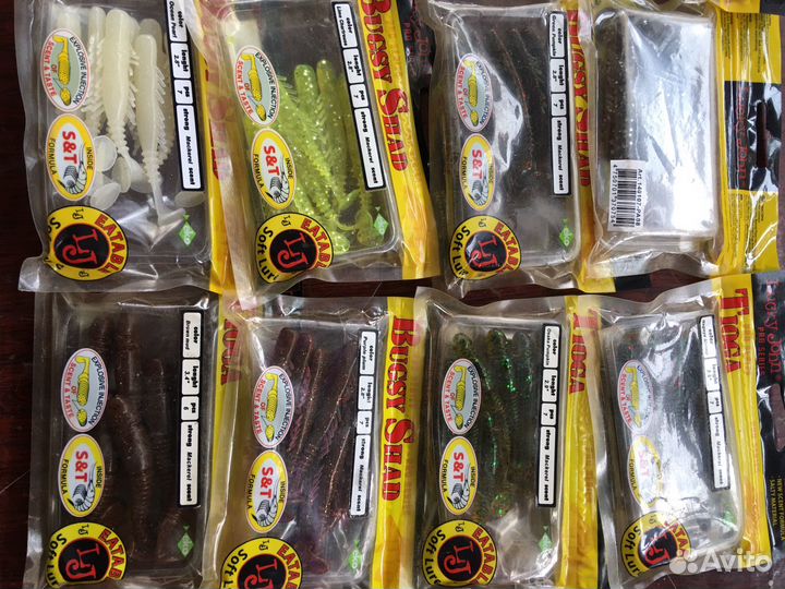 Силиконовые приманки lucky john