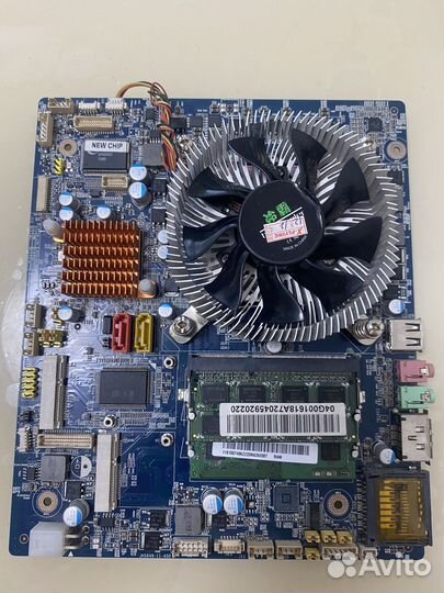 Материнская плата сокет 1155 в сборе