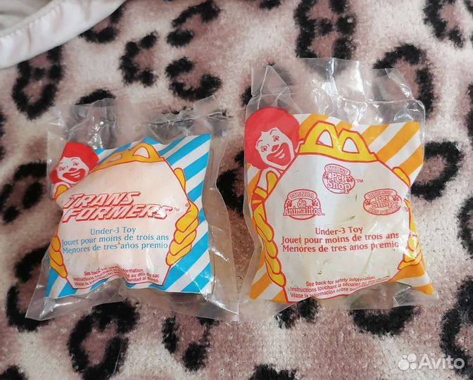 Игрушки из макдональдса (McDonald’s) 1996 год