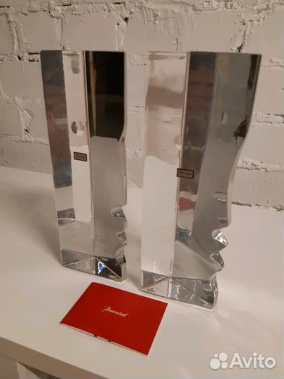 Хрусталь Baccarat скульптуры мужчина и женщина