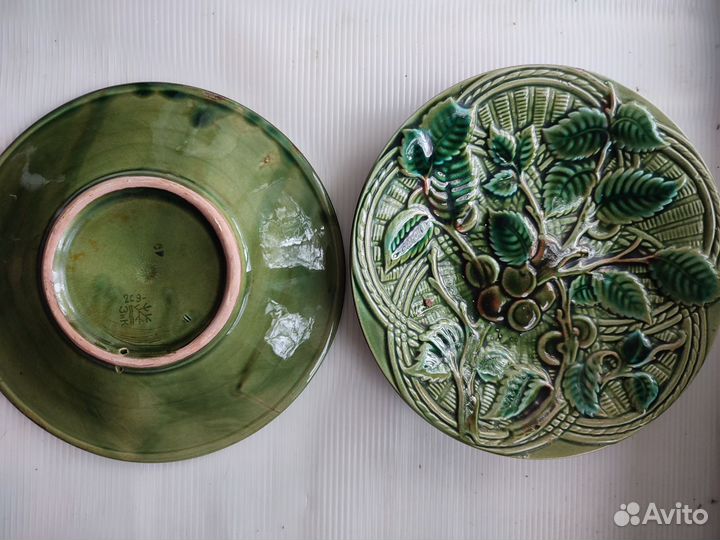 Панно настенное зик СССР Виноград 2 шт