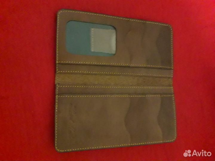 Кошель кожаный