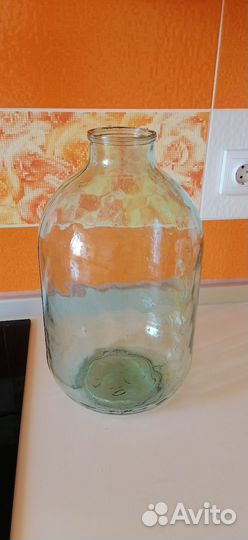 Банка 10 литров стеклянная