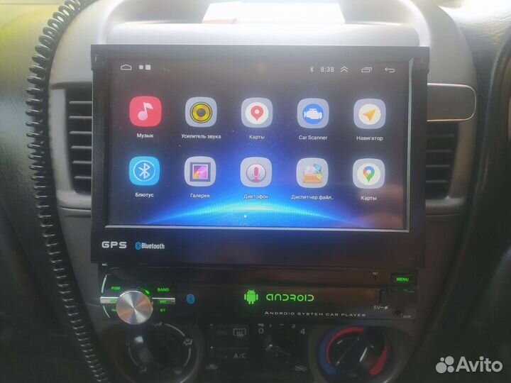 Магнитола 1 дин android с экраном