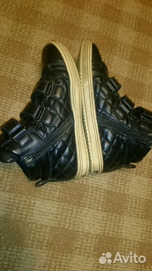 Ботинки осенние на байке