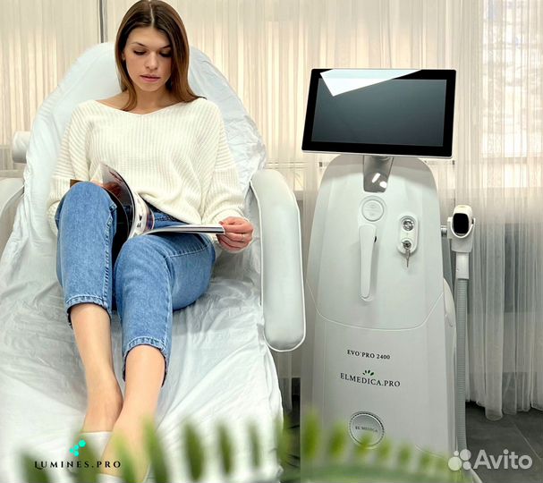 Аппарат для эпиляции «Lumines» эвопро 2400вт