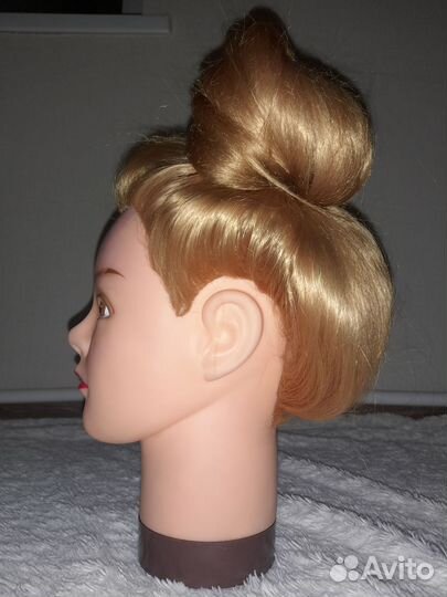 Голова манекен с волосами для причёсок