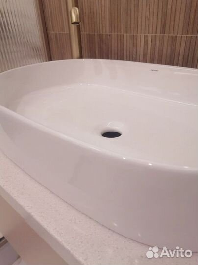 Столешница из искусственного камня акрил и кварц