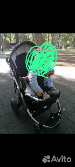 Детская коляска 2 в1