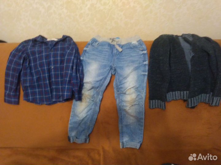 Рубашка джинсы кофта