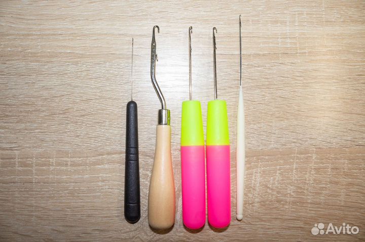 Крючок для вязания, набор 5 шт