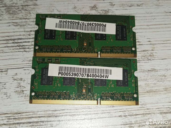 Оперативная память ddr3 sodimm 2 gb