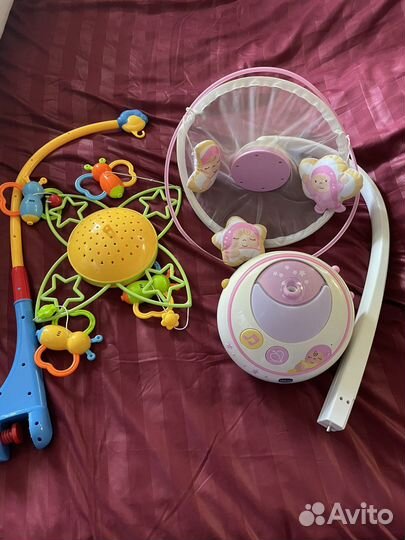 Мобиль на кроватку с проектором